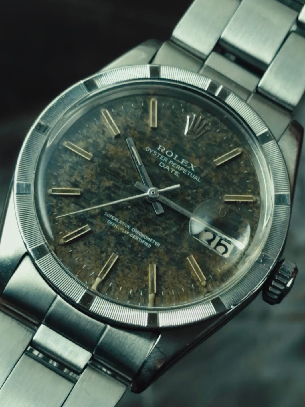 ROLEX Oyster Perpetual Date Mosaic Dial 1965s