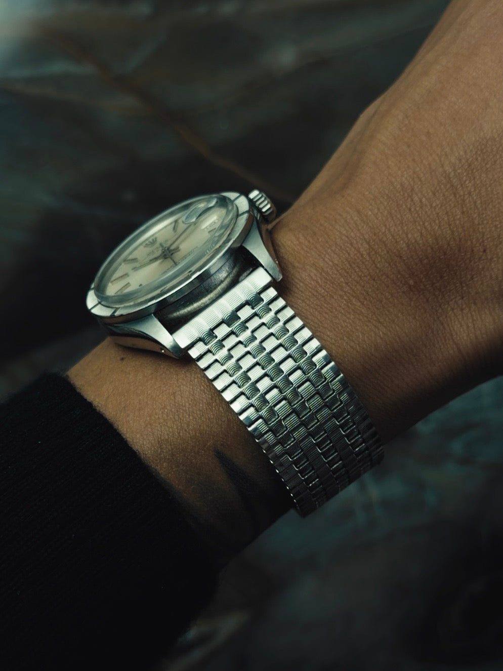 ROLEX Oyster Perpetual Date Silver Dial 1965s
