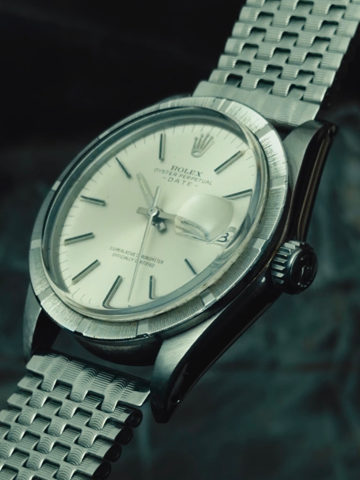 ROLEX Oyster Perpetual Date Silver Dial 1965s