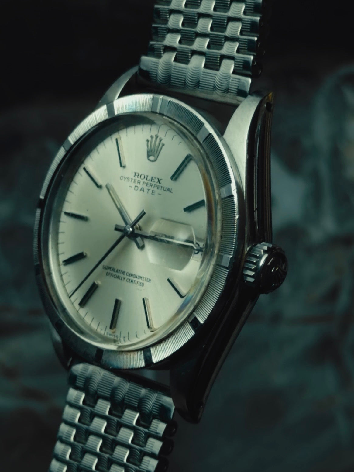 ROLEX Oyster Perpetual Date Silver Dial 1965s