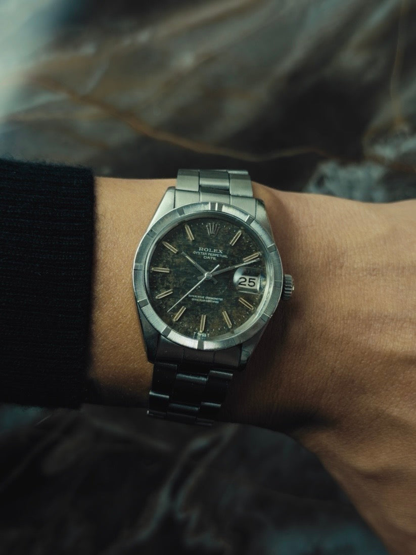 ROLEX Oyster Perpetual Date Mosaic Dial 1965s