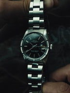 ROLEX Oyster Perpetual Date PurpleGrey tropical dial 1978s