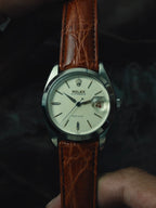 ROLEX Oysterdate Precision Blue Steel 1950s