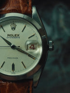 ROLEX Oysterdate Precision Blue Steel 1950s