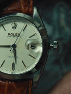 ROLEX Oysterdate Precision Blue Steel 1950s