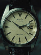 ROLEX Oysterdate Precision White Aging dial 1960s