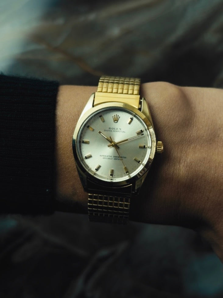 ROLEX Oyster Perpetual Yellow Gold 1960s