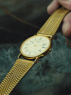 SEIKO Gold Tone Roman Dial 1992s