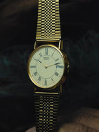 SEIKO Gold Tone Roman Dial 1992s