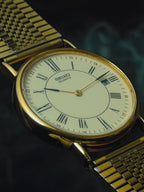 SEIKO Gold Tone Roman Dial 1992s