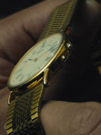 SEIKO Gold Tone Roman Dial 1992s