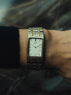SEIKO Quartz Tank Two-Tone 1989s
