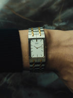 SEIKO Quartz Tank Two-Tone 1989s