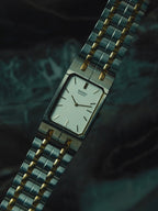 SEIKO Quartz Tank Two-Tone 1989s