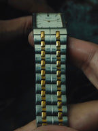 SEIKO Quartz Tank Two-Tone 1989s