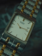 SEIKO Quartz Tank Two-Tone 1989s
