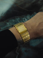 PIAGET Polo 18K Solid Gold Champagne Dial Quartz 1980s