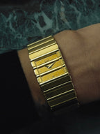 PIAGET Polo 18K Solid Gold Champagne Dial Quartz 1980s