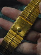 PIAGET Polo 18K Solid Gold Champagne Dial Quartz 1980s