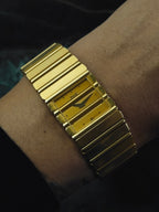 PIAGET Polo 18K Solid Gold Champagne Dial Quartz 1980s