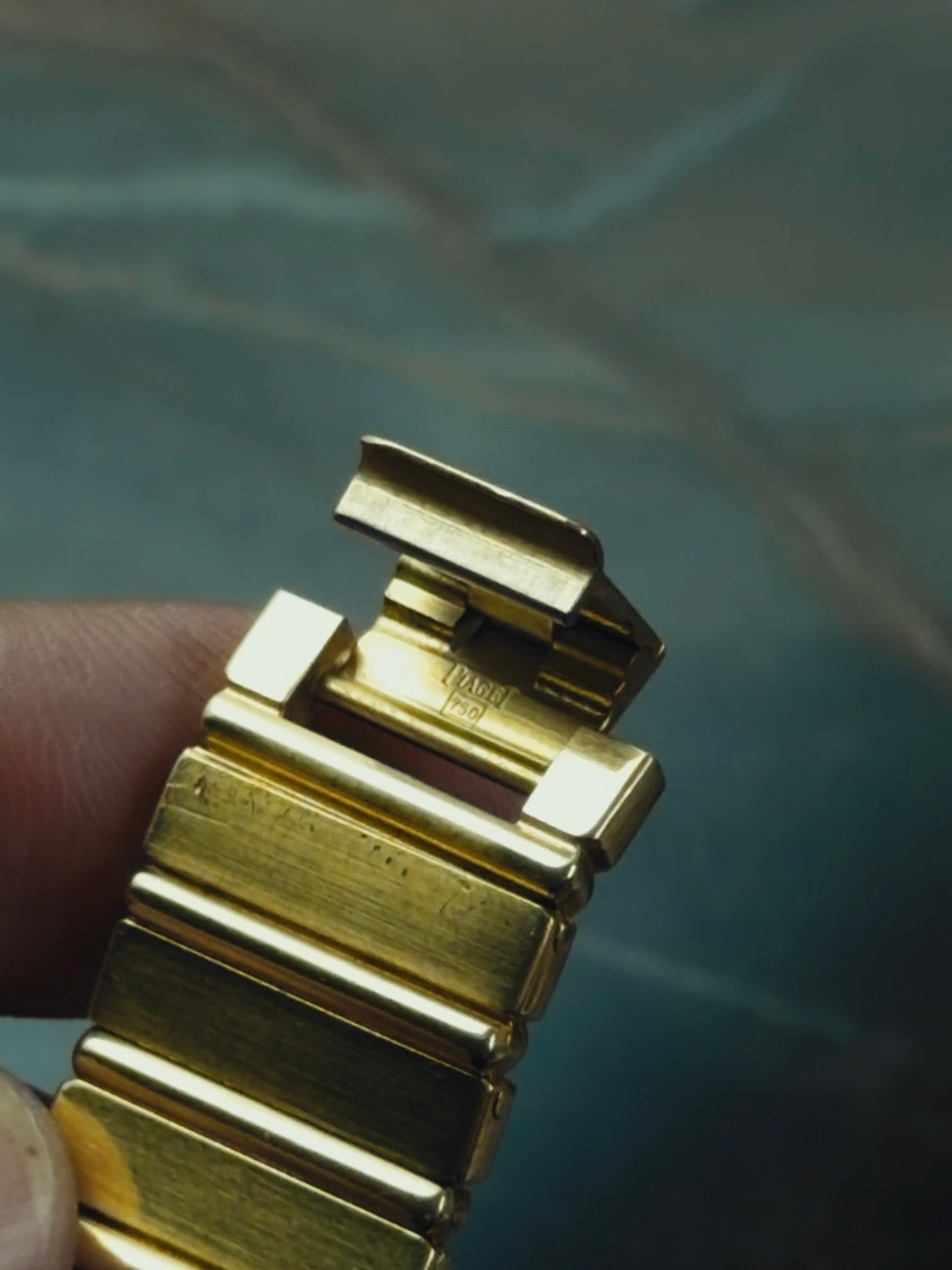 PIAGET Polo 18K Solid Gold Champagne Dial Quartz 1980s