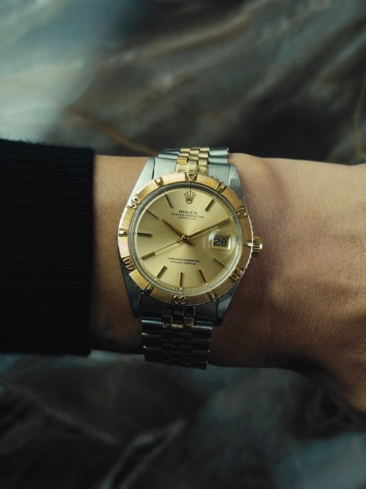ROLEX Datejust Thunderbird Champagne Dial  1966s