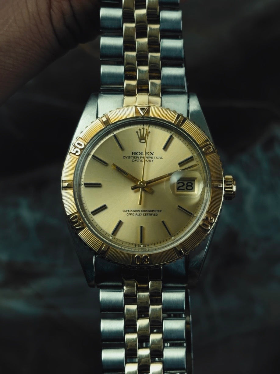 ROLEX Datejust Thunderbird Champagne Dial  1966s