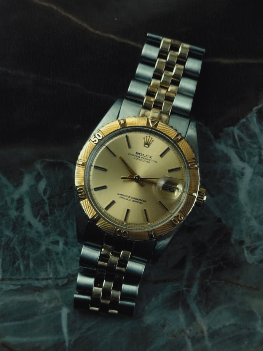 ROLEX Datejust Thunderbird Champagne Dial  1966s