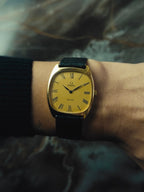 OMEGA De Ville Tonneau Roman Dial 1970s