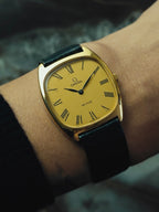 OMEGA De Ville Tonneau Roman Dial 1970s