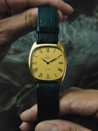OMEGA De Ville Tonneau Roman Dial 1970s