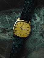 OMEGA De Ville Tonneau Roman Dial 1970s
