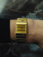 PIAGET Polo 18K Solid Gold Champagne Dial Quartz 1980s