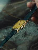 OMEGA De Ville Quartz Champagne Gold Dial 1970s