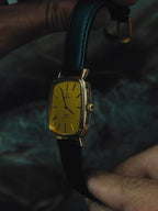 OMEGA De Ville Quartz Champagne Gold Dial 1970s