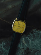 OMEGA De Ville Quartz Champagne Gold Dial 1970s