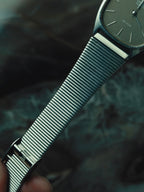 OMEGA De Ville Herringbone Dial Cushion Case 1970s