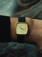 SEIKO Dolce Gold Textured Dial Quartz 1980s