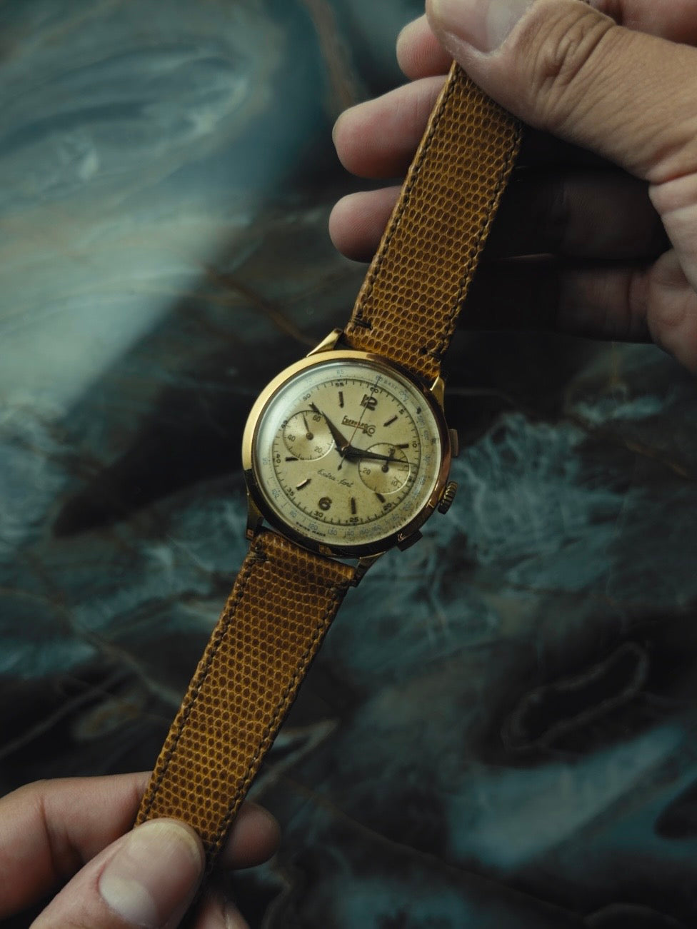 EBERHARD & Co. Extra-Fort Chronograph 1950s