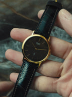 SEIKO Brown Dial Gold Case Quartz 1978s