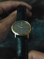 SEIKO Brown Dial Gold Case Quartz 1978s