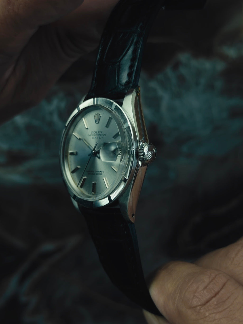 ROLEX Oyster Perpetual Date Silver Dial 1965s