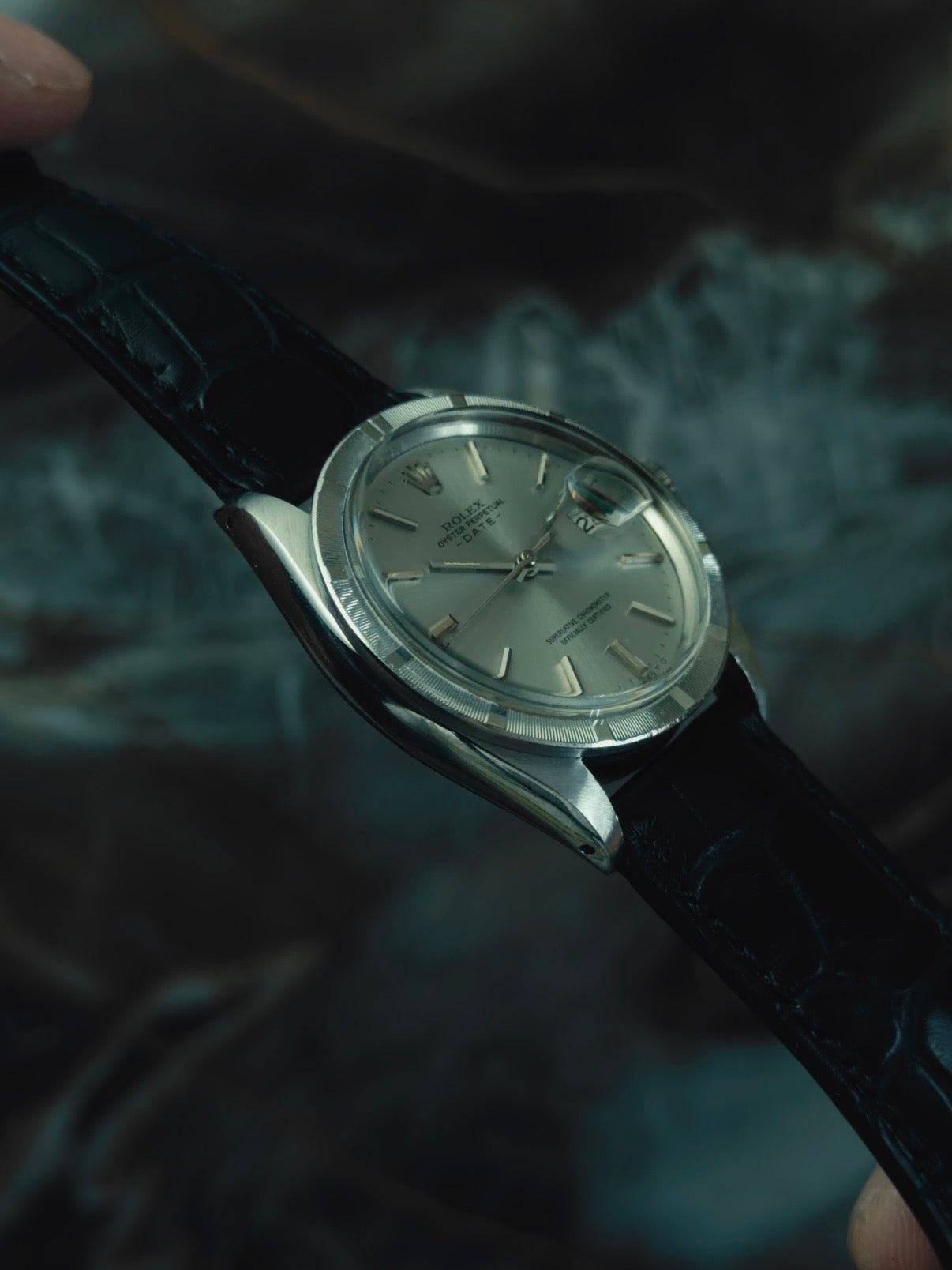 ROLEX Oyster Perpetual Date Silver Dial 1965s