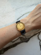 SEIKO Quartz Gold Textured Dial 1988