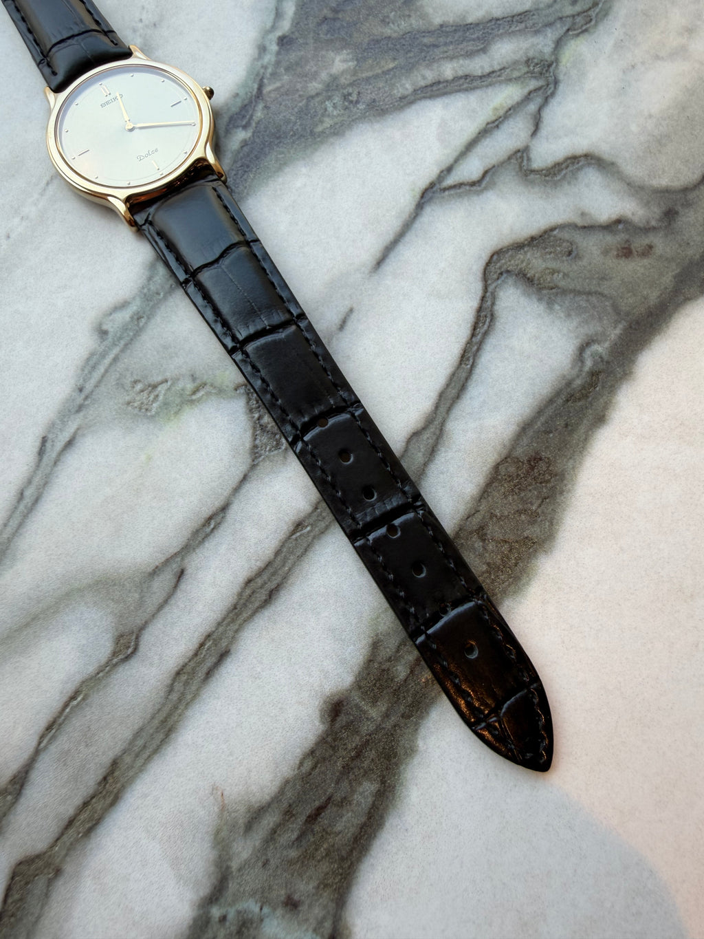 SEIKO Dolce “Minimal Gold Dial” Quartz 1980s