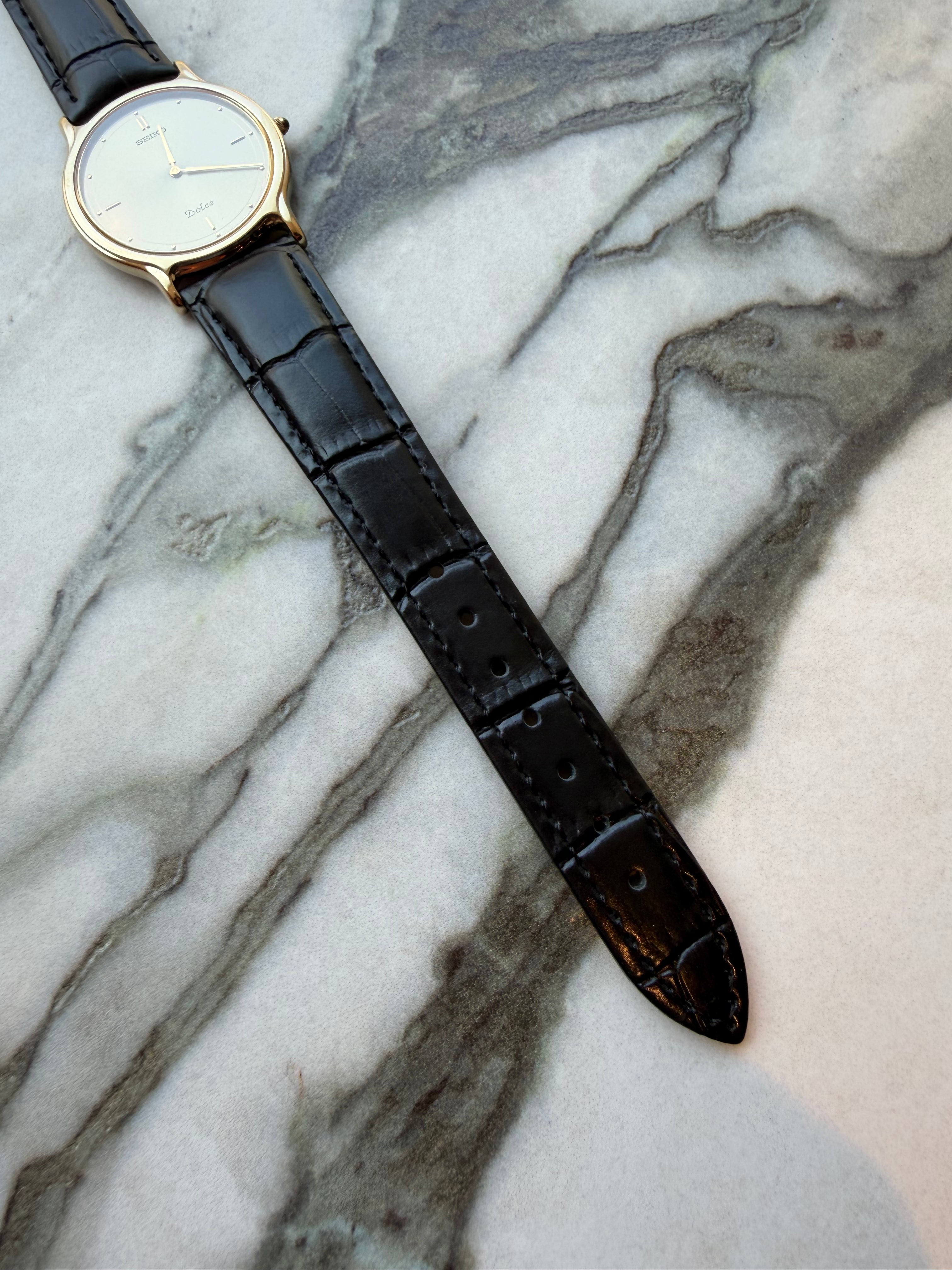 SEIKO Dolce “Minimal Gold Dial” Quartz 1980s