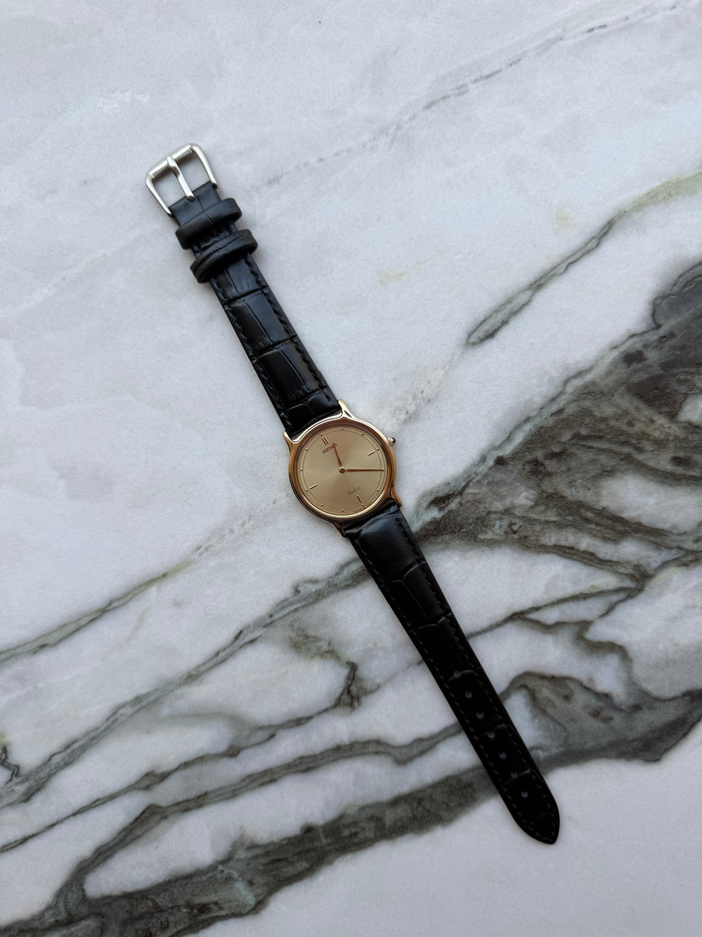 SEIKO Dolce “Minimal Gold Dial” Quartz 1980s