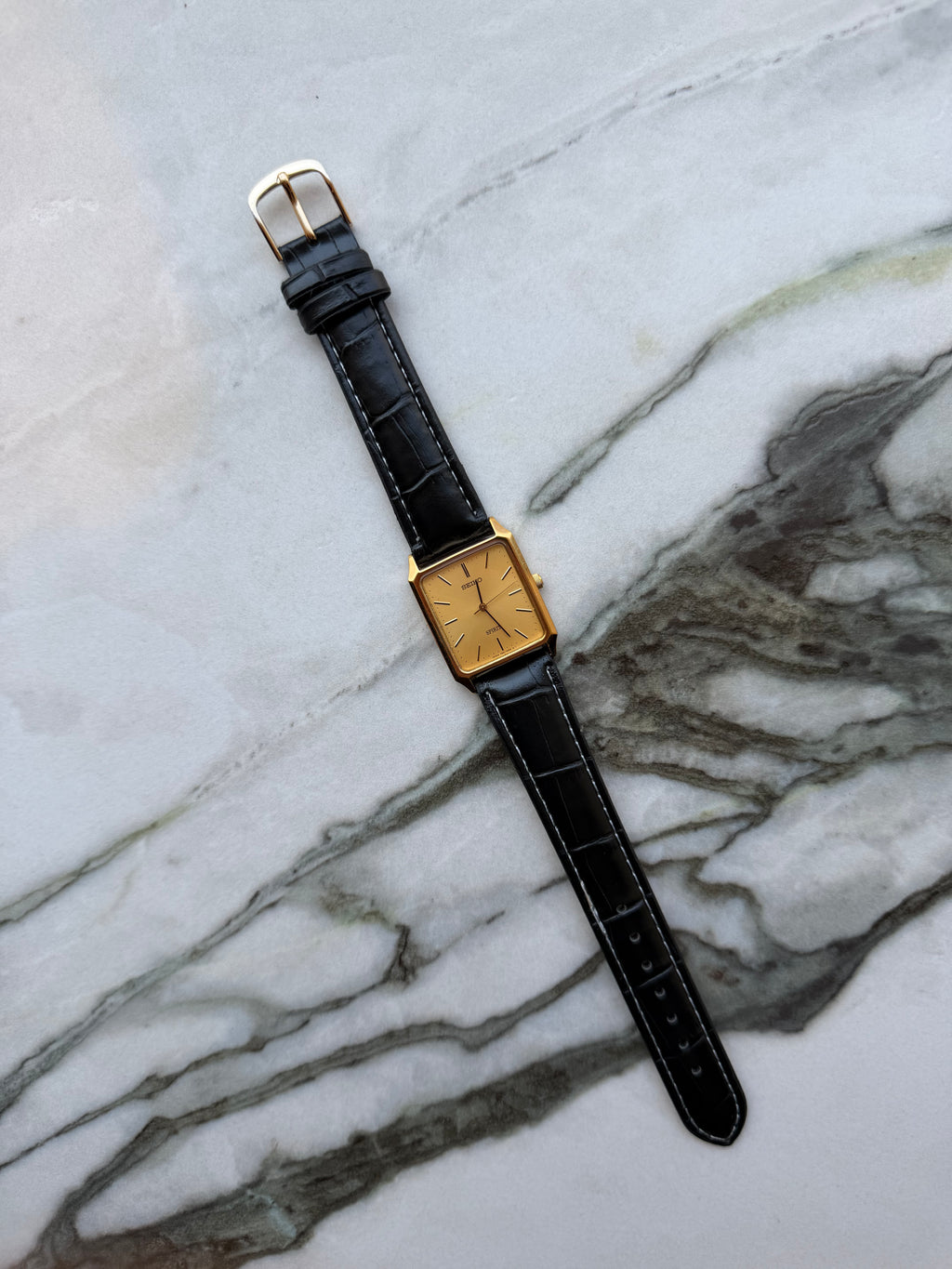SEIKO SPIRIT “Gold Tank” Quartz 1998