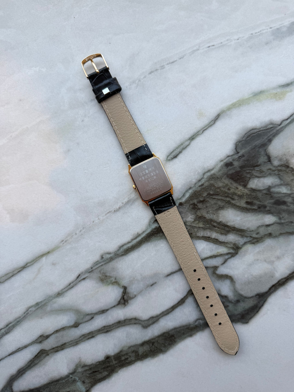 SEIKO SPIRIT “Gold Tank” Quartz 1998
