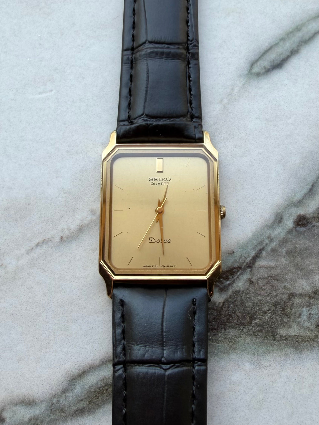 SEIKO Dolce “Champagne Gold” Quartz 1985